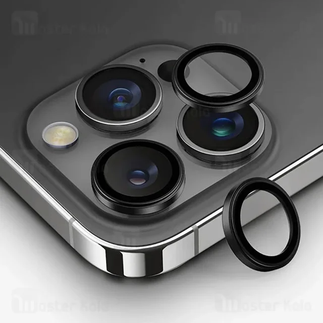 پک 3تایی محافظ لنز فلزی دوربین مانکی Apple iPhone 15 Pro / iPhone 15 Pro Max Monkey Lens - تصویر 4