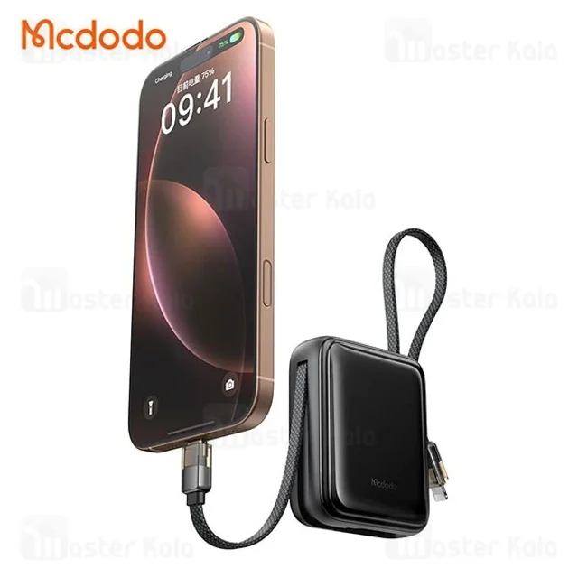 پاوربانک 10000 مک دودو Mcdodo MC-2550 توان 22.5 وات با کابل متصل - تصویر 6