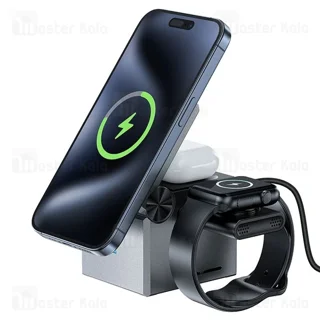 استند و شارژر وایرلس چند کاره مگ سیف ایس فست ACEFAST E18 با قابلیت شارژ اپل واچ - تصویر 5