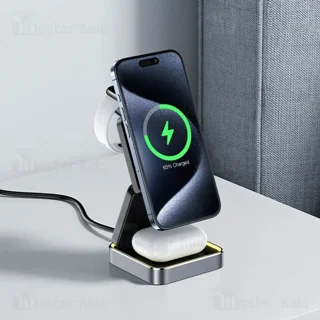 استند و شارژر وایرلس چند کاره مگ سیف ایس فست ACEFAST E20 با قابلیت شارژ اپل واچ - تصویر 6