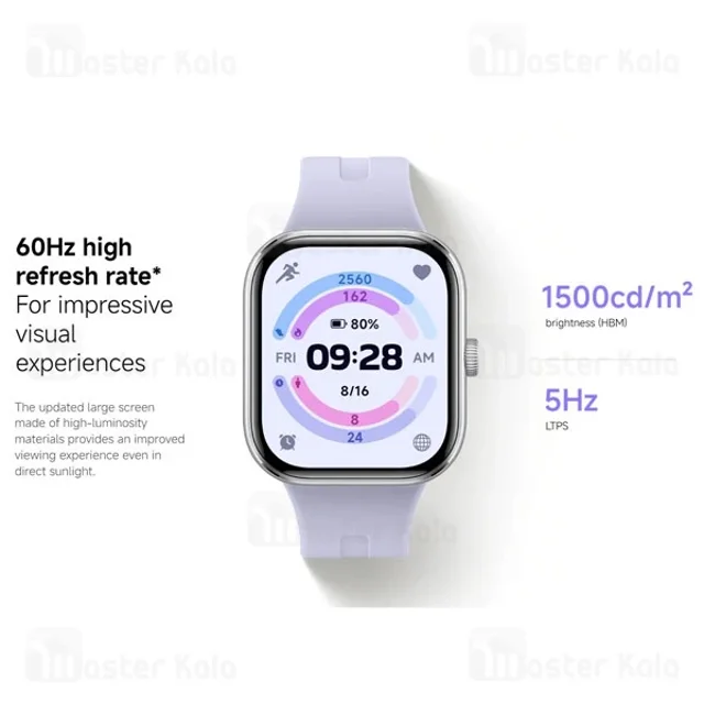 ساعت هوشمند شیائومی Xiaomi Redmi Watch 5 نسخه گلوبال - تصویر 4