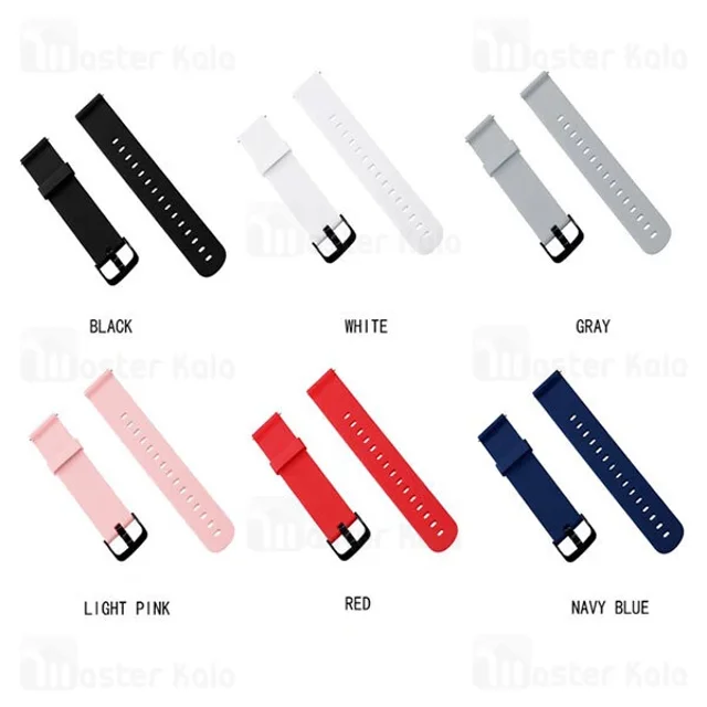 بند سیلیکونی ساعت هوشمند شیائومی Xiaomi Mibro C2 Strap Silicone Band - تصویر 2