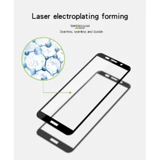 محافظ صفحه شیشه ای تمام صفحه تمام چسب هواوی Huawei Y5 Prime 2018/Y5 2018 9D Glass - تصویر 3