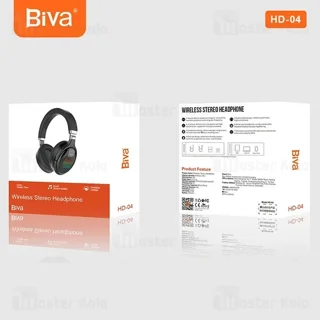 هدفون بلوتوث بیوا Biva HD-04 - تصویر 7