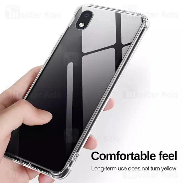 قاب ژله ای ضد ضربه سامسونگ Samsung Galaxy A01 Core Smtt ShockProof AirBag - تصویر 5