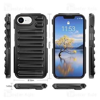 قاب پافر ضد ضربه آیفون Apple iPhone 16e TPU Capsule Shockproof - تصویر 8