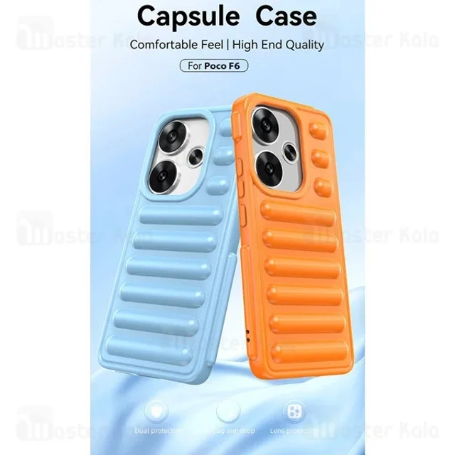 قاب پافر ضد ضربه شیائومی Xiaomi Poco F6 TPU Capsule Shockproof - تصویر 2