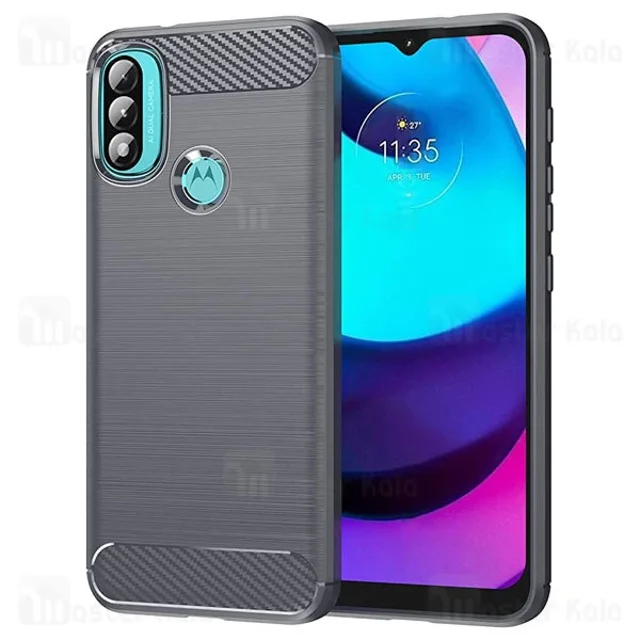 قاب فیبر کربنی موتورولا Motorola Moto E40 Rugged Armor Fiber Carbon - تصویر 3