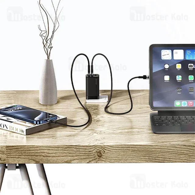 کابل Type C به Type C یوسمز Usams SJ724 طول 1.2 متر توان 60 وات - تصویر 6