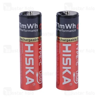 پک 2 تایی باتری قلمی هیسکا Hiska H16-AA2 - تصویر 2