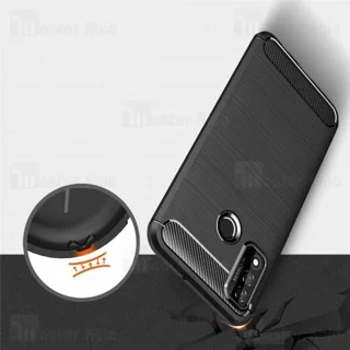 قاب محافظ ژله ای هواوی Huawei P Smart 2020 Rugged Armor Fiber Carbon - تصویر 5
