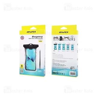 کیف ضد آب اوی Awei X34 Waterproof Phone Bag سازگار با گوشی‌های تا 6.5 اینچ - تصویر 8