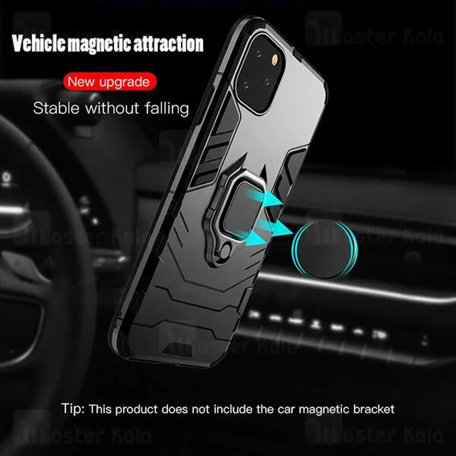 گارد ضد ضربه انگشتی Apple iPhone 12 Pro Max KEYSION ShockProof Armor Ring - تصویر 2
