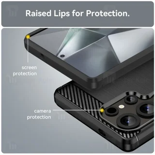 قاب فیبر کربنی سامسونگ Samsung Galaxy S25 Ultra Rugged Armor Fiber Carbon - تصویر 7