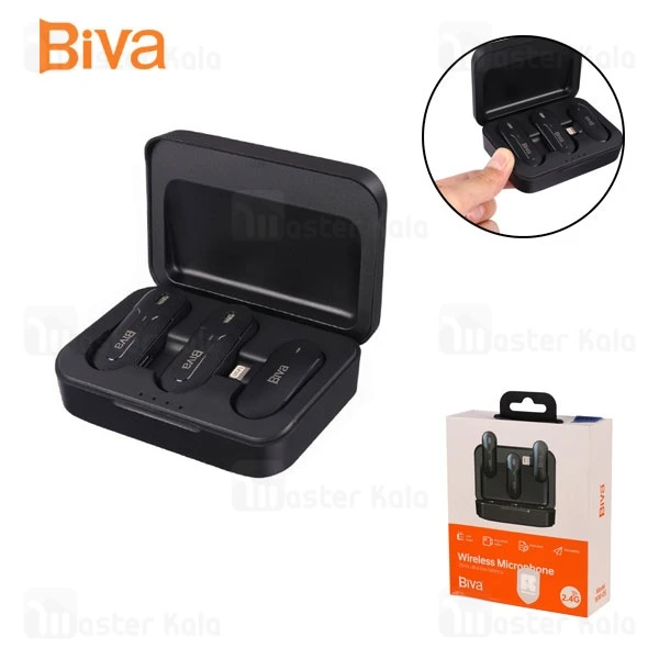 میکروفون بی سیم لایتنینگ بیوا Biva Wireless Microphone WM-05