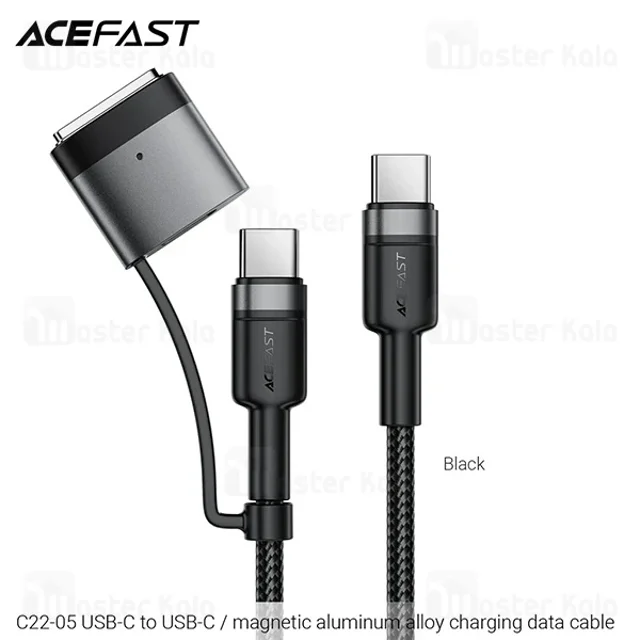 کابل Type-C به Type-C و MAG3 ایس فست ACEFAST C22-05 طول 1.2 متر توان 240 وات - تصویر 2
