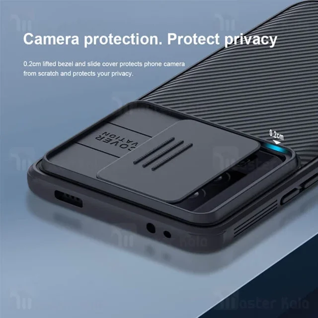 قاب محافظ Xiaomi Redmi K60 / Poco F5 Pro Nillkin CamShield Pro Case دارای محافظ دوربین - تصویر 6
