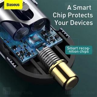 شارژر فندکی بیسوس Baseus Share Together CCBX-120C2 CCBT-A0G توان 120 وات - تصویر 4