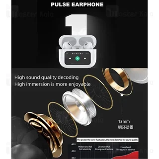 هندزفری بلوتوث رنون Renon Pulse با صفحه نمایش لمسی - تصویر 5
