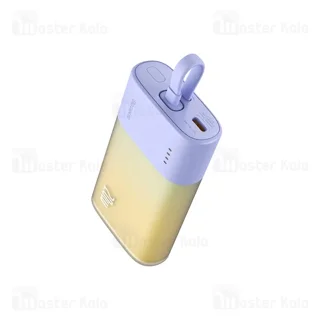 پاوربانک 5200 بیسوس Baseus P10055601513-01 Popsicle توان 20 وات با کابل متصل - تصویر 3