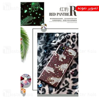 قاب فانتزی سامسونگ Samsung Galaxy S20 Kingxbar Swarovski Spring Gold Feather - تصویر 6
