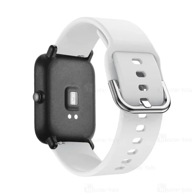 بند سیلیکونی ساعت هوشمند شیائومی Xiaomi Amazfit Bip Lite Silicone Band - تصویر 7