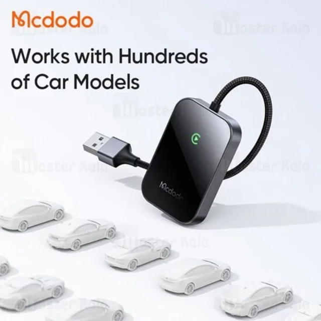 دانگل وایرلس کارپلی مک دودو Mcdodo CA-7210 Wireless Apple Carplay Adaptor - تصویر 6