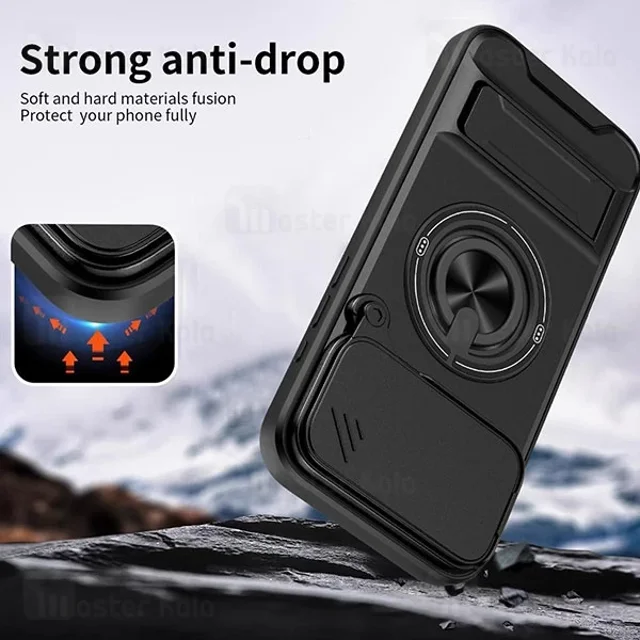 قاب ضد ضربه مگنتی Apple iPhone 17 Pro Max Magnetic Multifunctional Case دارای محافظ دوربین - تصویر 3