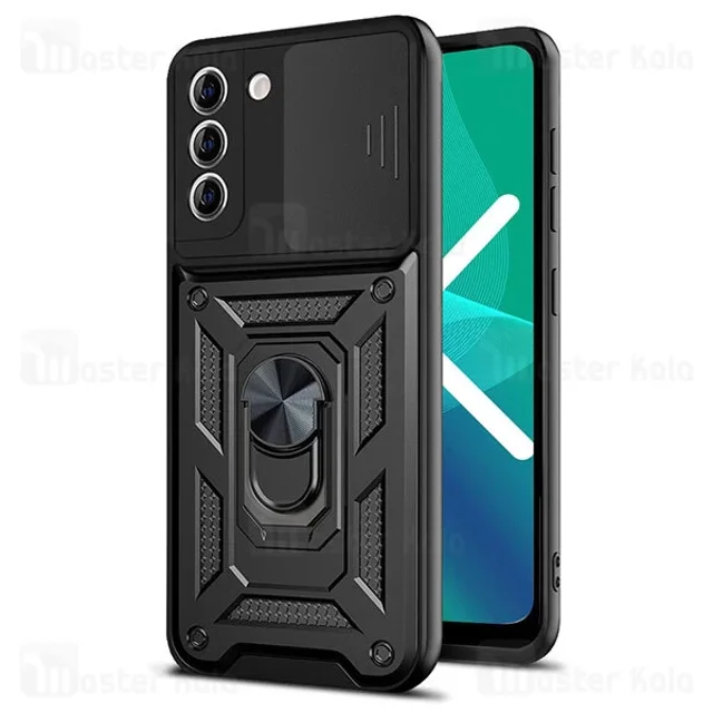 گارد محافظ ضد ضربه انگشتی سامسونگ Samsung Galaxy S22 Plus SHUNIJA Armor Case دارای محافظ - تصویر 4