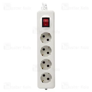 چند راهی برق پارت الکتریک Part Electric PE293 طول 1.8 متر - تصویر 3