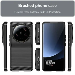 قاب فیبر کربنی شیائومی Xiaomi 13 Ultra Rugged Armor Fiber Carbon - تصویر 6