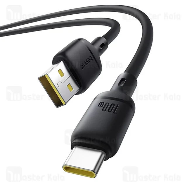 کابل Type-C بیسوس Baseus Silky Series P10377703113-01 طول 2 متر توان 100 وات - تصویر 4