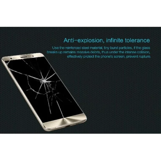 محافظ صفحه نمایش شیشه ای نیلکین ایسوس Nillkin H Glass Asus Zenfone 3 Deluxe ZS570KL - تصویر 3