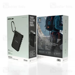 پاوربانک 10000 گرین لاین Green Lion Armor GNAR10K5MABK توان 20 وات دارای چراغ قوه - تصویر 5