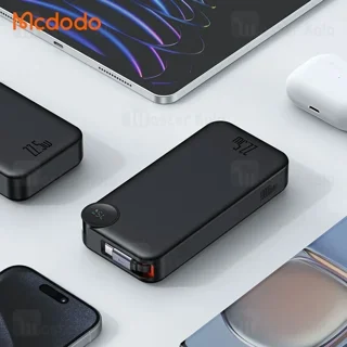 پاوربانک 10000 مک دودو Mcdodo Freego MC-3860 توان 22.5 وات همراه با کابل متصل - تصویر 4