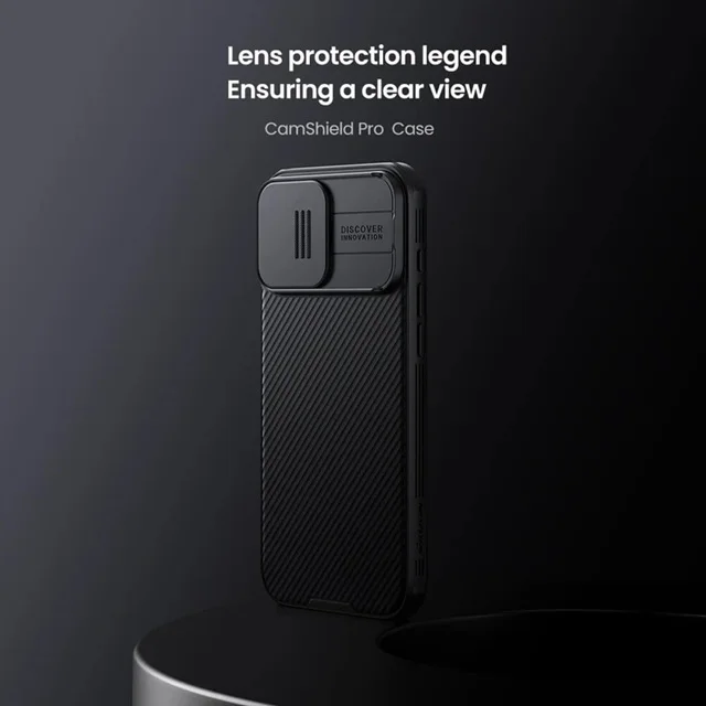 قاب نیلکینن مشکی مدل CamShield آیفون 16 پرو و آیفون 16 پرومکس - تصویر 7