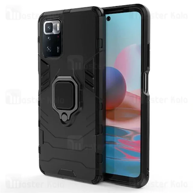 گارد ضد ضربه انگشتی شیائومی Xiaomi Redmi Note 10 Pro (China) KEYSION ShockProof Armor Ring - تصویر 3