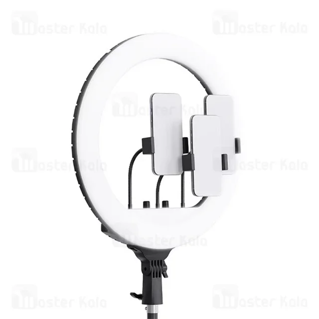 رینگ لایت بیوا Biva RL-01 36W LED Soft Ring Light سایز 14 اینچ با سه پایه و 3 هولدر - تصویر 5
