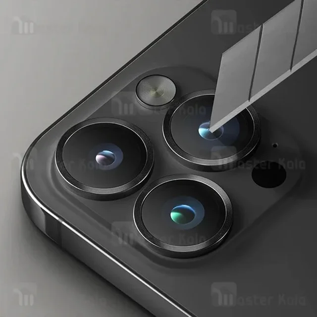 محافظ لنز فلزی دوربین مانکی Apple iPhone 16 Pro / 16 Pro Max Monkey Camera Lens - تصویر 6