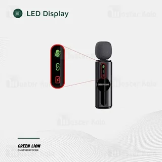 میکروفون بی سیم گرین لاین Green Lion GM-80X GNGM80XMICBK - تصویر 5