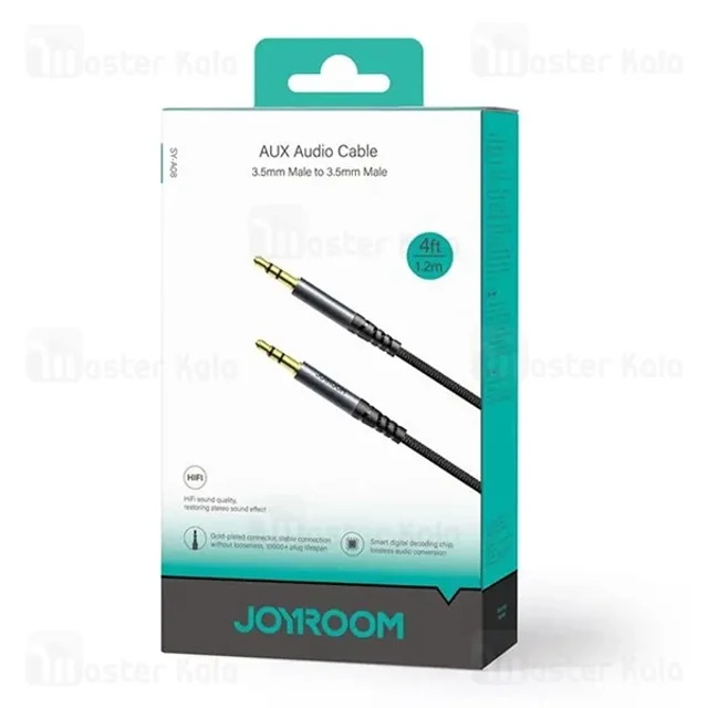 کابل انتقال صدا Aux جویروم Joyroom SY-A08 طول 1.2 متر - تصویر 5
