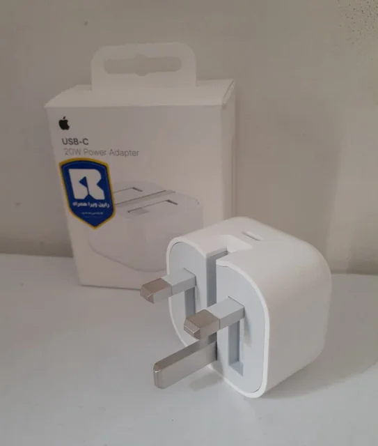 شارژر دیواری اصلی اپل Apple A2344 MUVT3B/A Charger توان 20 وات - تصویر 8