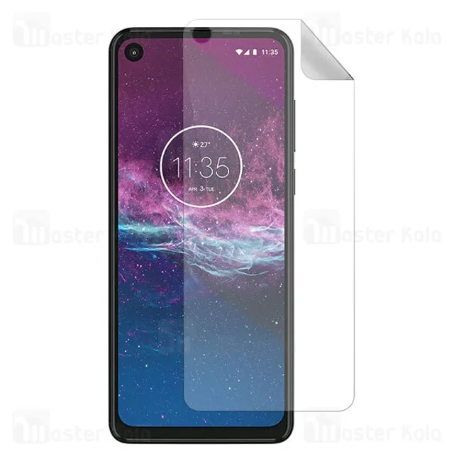 پک برچسب پلاستیکی پشت و رو موتورولا Motorola One Action Plastic 2 in 1 Protector - تصویر 2