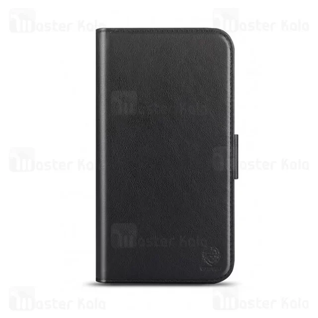 کیف چرمی مگ سیف گرین لاین آیفون Apple iPhone 13 Pro Green Lion 2 in 1 Leather Wallet - تصویر 3