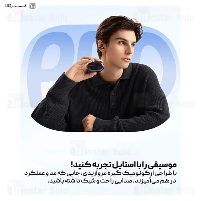 هندزفری بلوتوث ساندپیتز SoundPeats PearlClip Pro - تصویر 3