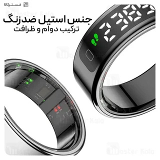 حلقه هوشمند بیوا Biva Ring-02 LED Smart Ring دارای صفحه نمایش - تصویر 6