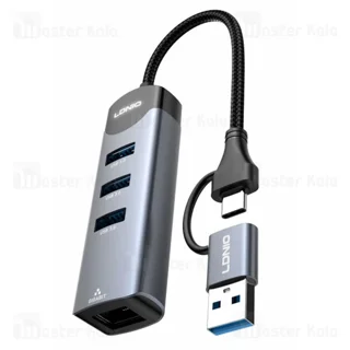 هاب 4 پورت تایپ سی الدینیو LDNIO DS-144UC - تصویر 2