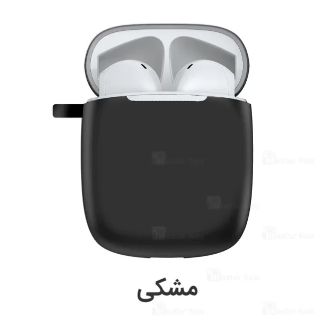 کاور محافظ سیلیکونی هندزفری بیسوس Baseus W04 / W04 Pro Earphone Silicone Case - تصویر 3