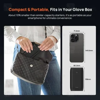 پاوربانک 10400 و جامپ استارتر شیائومی Xiaomi 70mai PS07 - تصویر 8