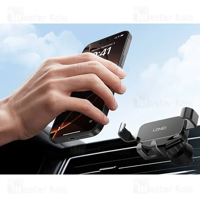 هولدر دریچه کولری الدینیو LDNIO MG13 Gravity Mechanical Car Mount Holder - تصویر 8